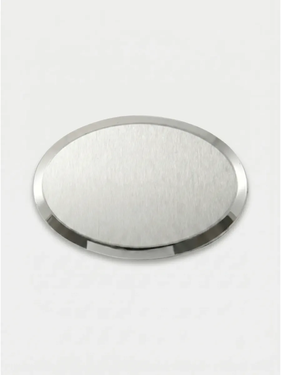 Yaka İsimliği Süblimasyon Oval Metal